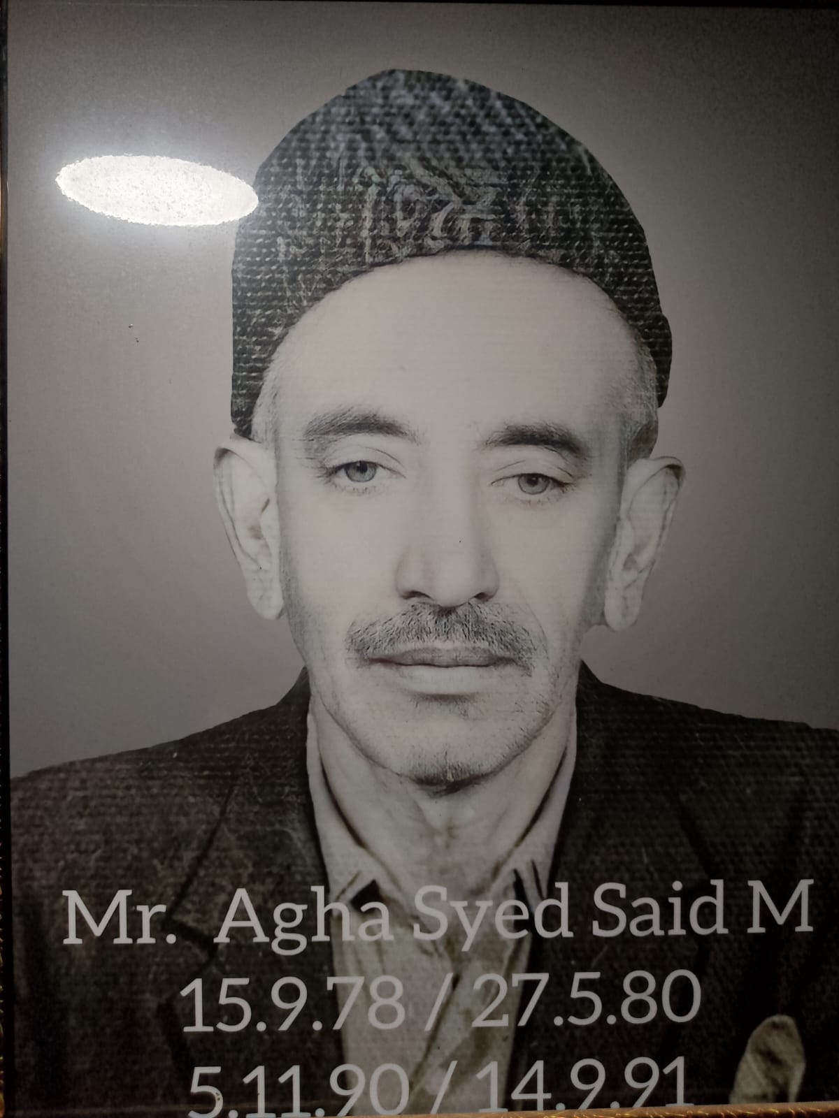 Mr. Agha Syed Said Muhammad